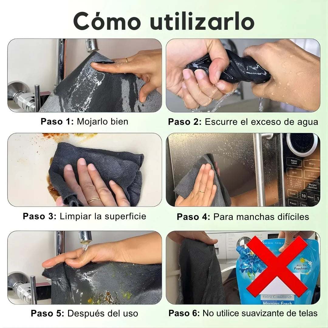 Paño Magico Engrosado x5 unidades Chau pelusas